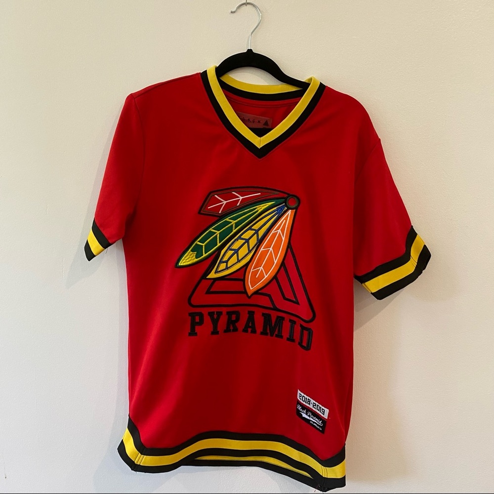 Black Pyramid Jersey shirt Indians